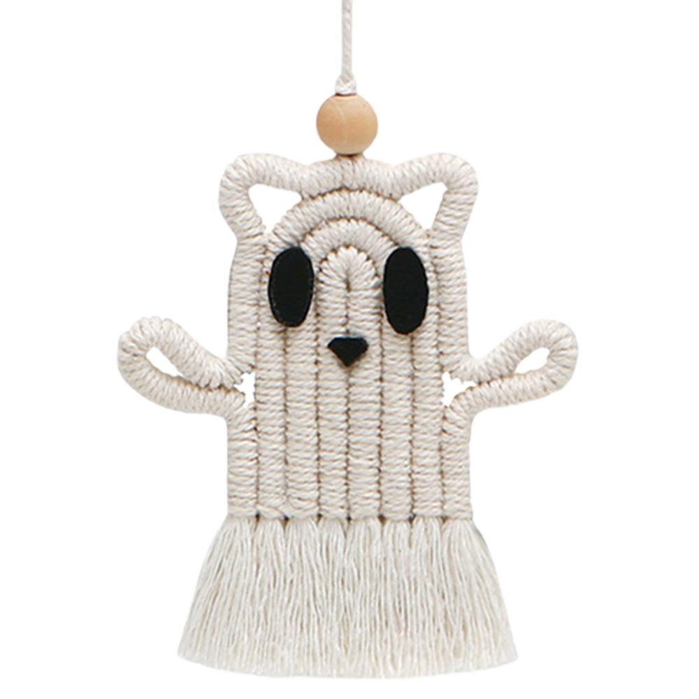 Halloween Woven Ghost Ornaments Cute Halloween Ghost Woven Ornament Macrame Tapestry Indoor Seasonal Photography Props For Wall білий
Halloween Woven Ghost Ornaments Cute Halloween Ghost Woven Ornament Macrame Tapestry Indoor Seasonal Photography Props For Wall білий