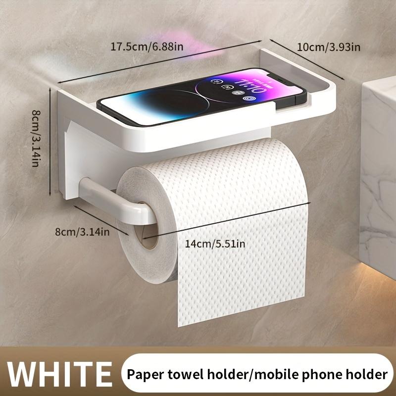 1 шт. держатель для туалетной бумаги без проколов, подставка для туалетной бумаги, настенная, для ванной комнаты, для мобильного телефона, рулонная бумага, бумажная трубка белый
1 шт. держатель для туалетной бумаги без проколов, подставка для туалетной бумаги, настенная, для ванной комнаты, для мобильного телефона, рулонная бумага, бумажная трубка белый