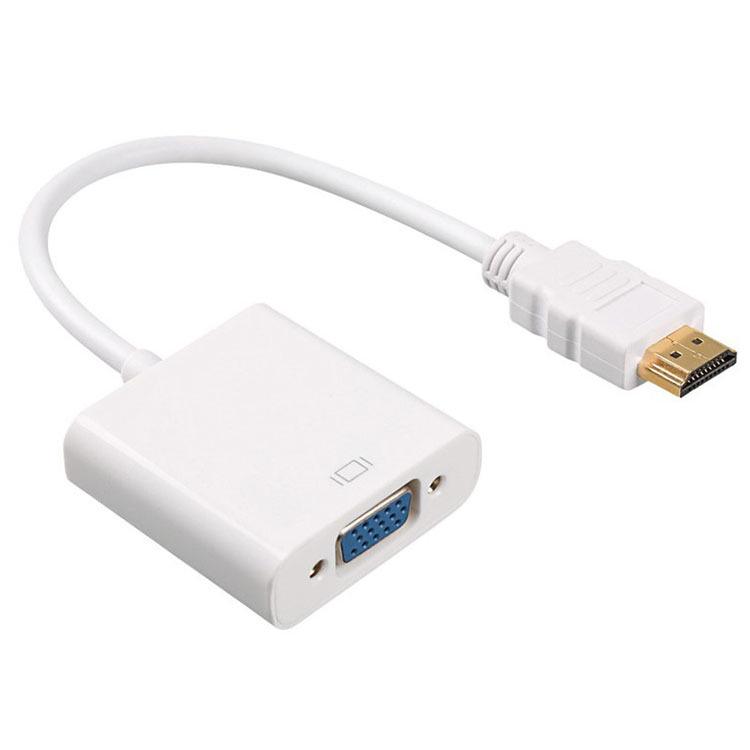 HDMI to VGA High-Definition Conversion Cable with Plug and Play Feature 0.3 meters чорний
HDMI to VGA High-Definition Conversion Cable with Plug and Play Feature 0.3 meters чорний