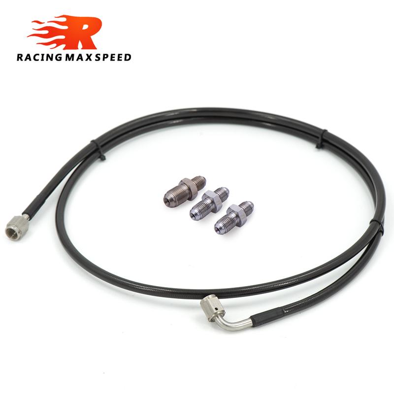 Master To Slave Cylinder Complete Stainless Clutch line For 06-15 Honda Civic Si With 2 AN3 to M10*1 and 1AN3 to M12*1 Fittings CL-02
Master To Slave Cylinder Complete Stainless Clutch line For 06-15 Honda Civic Si With 2 AN3 to M10*1 and 1AN3 to M12*1 Fittings CL-02