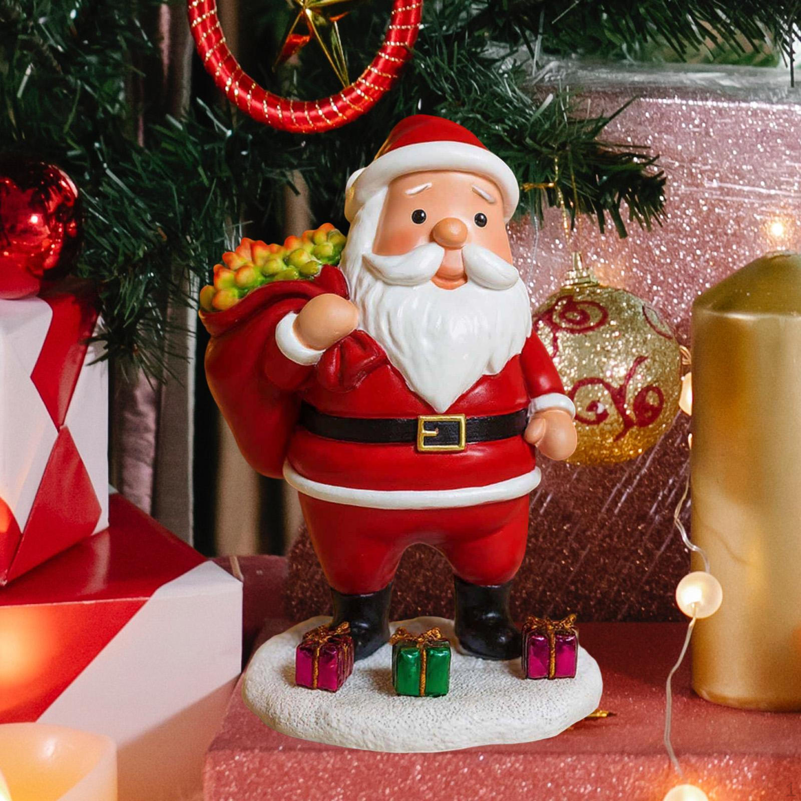 Solar Santa Claus Figurine Sculpture Fireplace Decorative Office Xmas Decor with LED Outside Winter
Solar Santa Claus Figurine Sculpture Fireplace Decorative Office Xmas Decor with LED Outside Winter