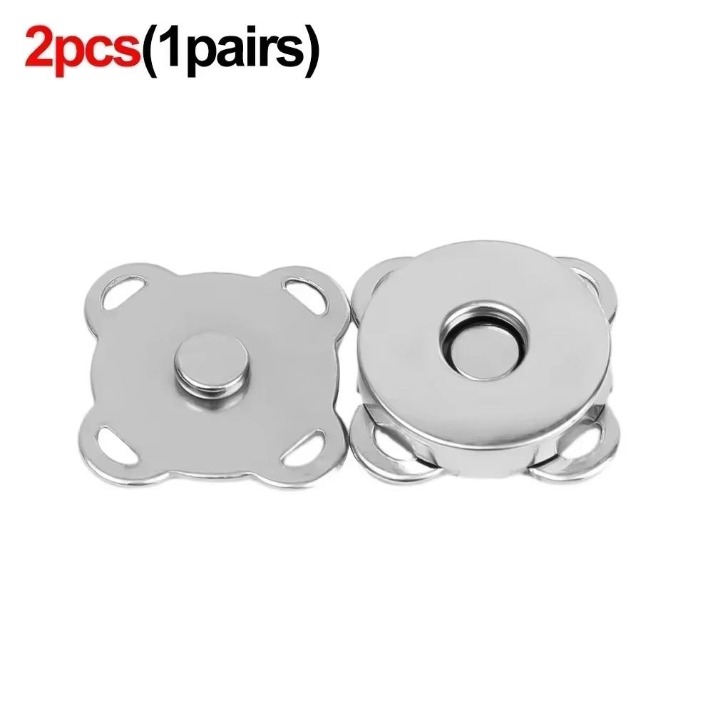 20pcs Metal Snap Magnet Button Magnetic Double Rivet Fastener Clasp Closure Buckle for Clothes Bag DIY Craft Sewing Accessories 18mm
20pcs Metal Snap Magnet Button Magnetic Double Rivet Fastener Clasp Closure Buckle for Clothes Bag DIY Craft Sewing Accessories 18mm