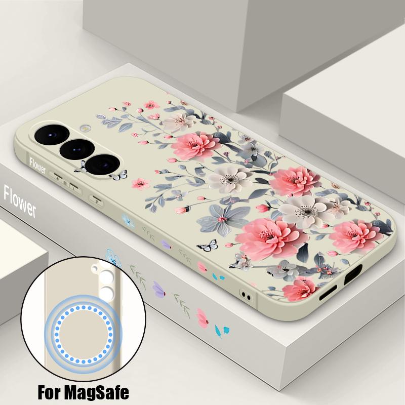 INS Pink Flowers Print Case For Samsung Galaxy S26 S25 Ultra S24 S23 FE S22 Plus S21 Built-in Metal Plate Magnetic Silicone Cover Samsung S21 FE белый
INS Pink Flowers Print Case For Samsung Galaxy S26 S25 Ultra S24 S23 FE S22 Plus S21 Built-in Metal Plate Magnetic Silicone Cover Samsung S21 FE белый