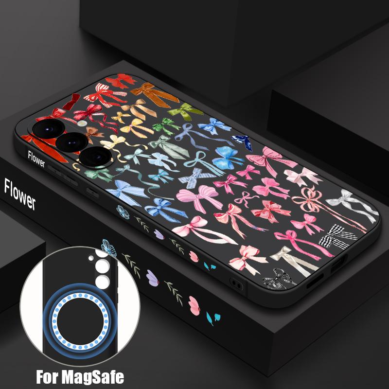 Colorful Bowknots Pattern Case For Samsung Galaxy S26 S25 Ultra S24 S23 FE S22 Plus S21 Built-in Metal Plate Magnetic Silicone Cover Samsung S23 чёрный
Colorful Bowknots Pattern Case For Samsung Galaxy S26 S25 Ultra S24 S23 FE S22 Plus S21 Built-in Metal Plate Magnetic Silicone Cover Samsung S23 чёрный