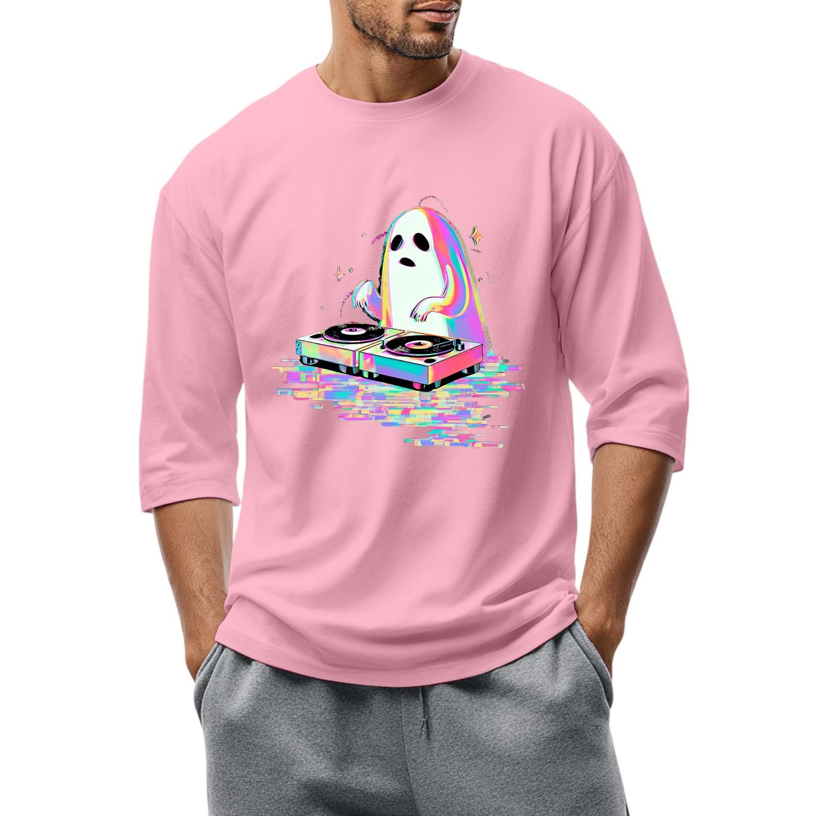 Men S Round Neck Three-Quarters Sleeve Top Casual Fashion T-Shirt XL рожевий
Men S Round Neck Three-Quarters Sleeve Top Casual Fashion T-Shirt XL рожевий