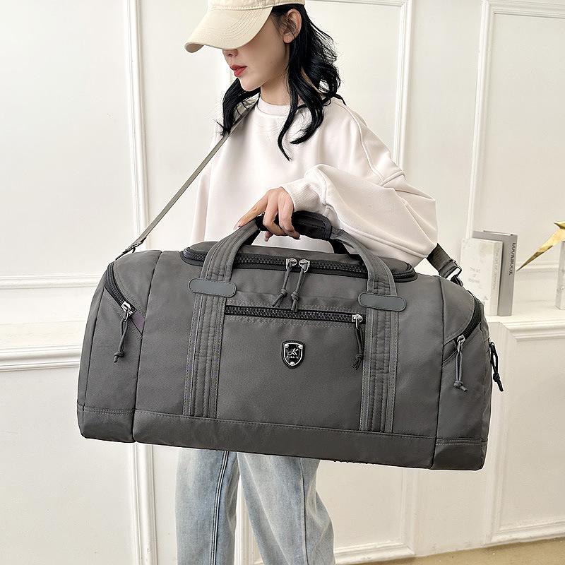 Men s Large Capacity Travel Gym Bag with Wet/Dry Separation and Shoe Compartment светло-серый
Men s Large Capacity Travel Gym Bag with Wet/Dry Separation and Shoe Compartment светло-серый