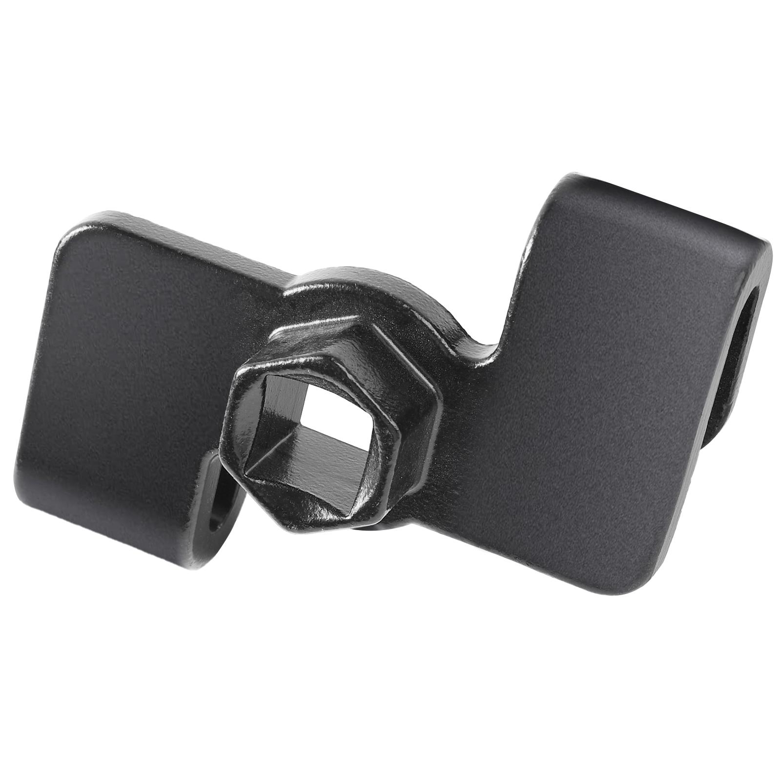 Адаптер для удлинителя ключа, универсальный удлинитель ключа, прочный 1/2-дюймовый удлинитель ключа, инструмент для механиков на 21 мм шестигранник чёрный