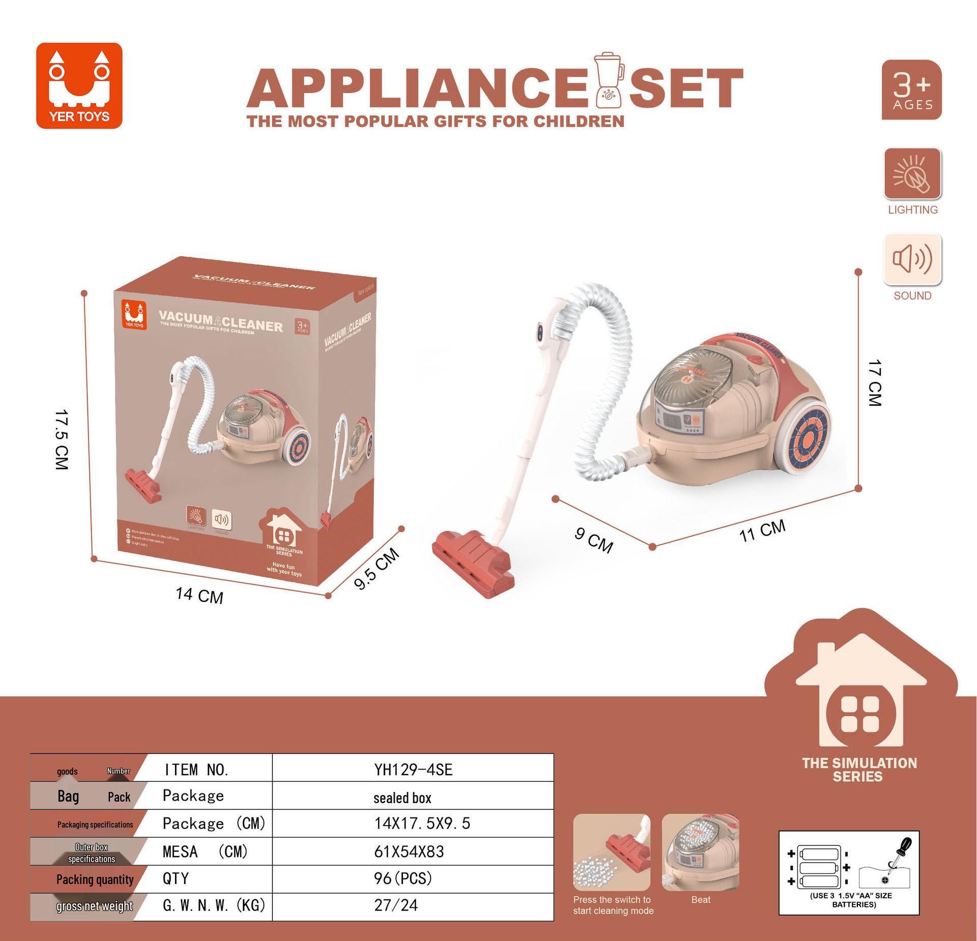 Детский игровой домик Мини-бытовая техника: Электрическая стиральная машина, Имитация кухни, Подсветка, Игрушки в виде риса и сока
Детский игровой домик Мини-бытовая техника: Электрическая стиральная машина, Имитация кухни, Подсветка, Игрушки в виде риса и сока