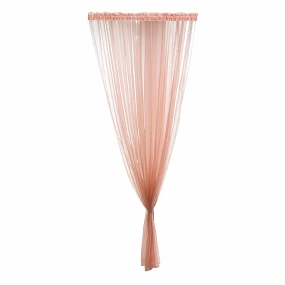 1x2.7m Polyester Sheer Curtain Solid Color Curtains for Bedroom, Living Room R
1x2.7m Polyester Sheer Curtain Solid Color Curtains for Bedroom, Living Room R