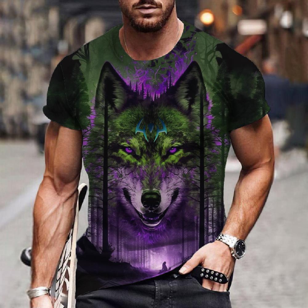 Футболка с волком и 3d цифровым животным принтом, графический camisa hombre, повседневные футболки с короткими рукавами, удобные пуловеры, топы, мужская одежда S
Футболка с волком и 3d цифровым животным принтом, графический camisa hombre, повседневные футболки с короткими рукавами, удобные пуловеры, топы, мужская одежда S