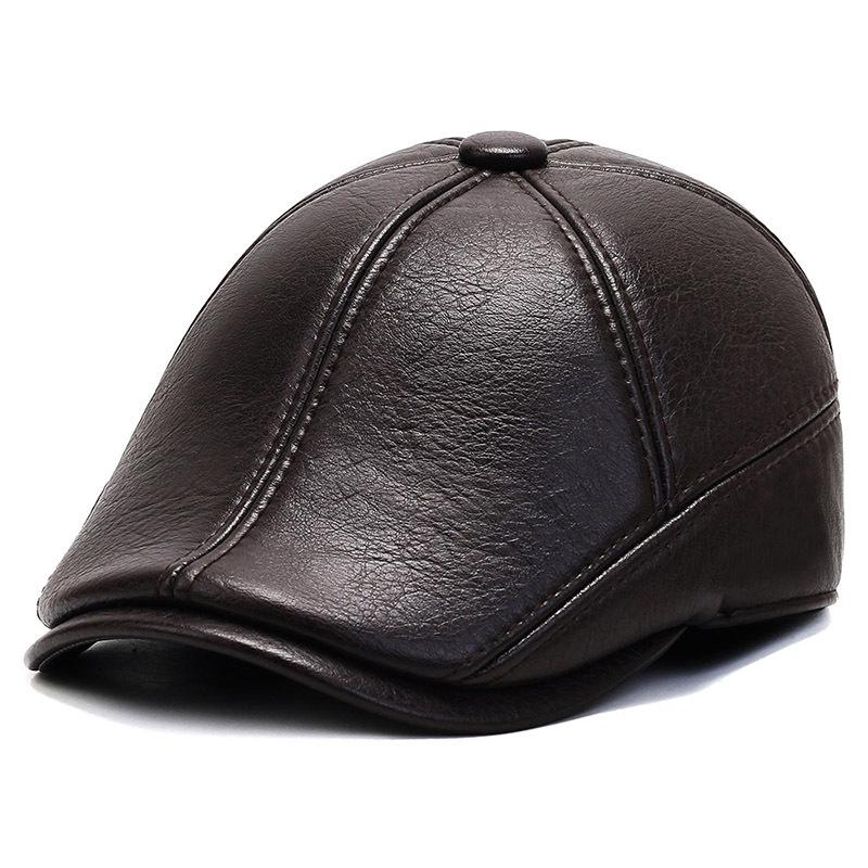 Men s Korean Style Winter Baseball Cap - Faux Leather with Ear Protection for Middle-Aged and Elderly Adjustable
Men s Korean Style Winter Baseball Cap - Faux Leather with Ear Protection for Middle-Aged and Elderly Adjustable