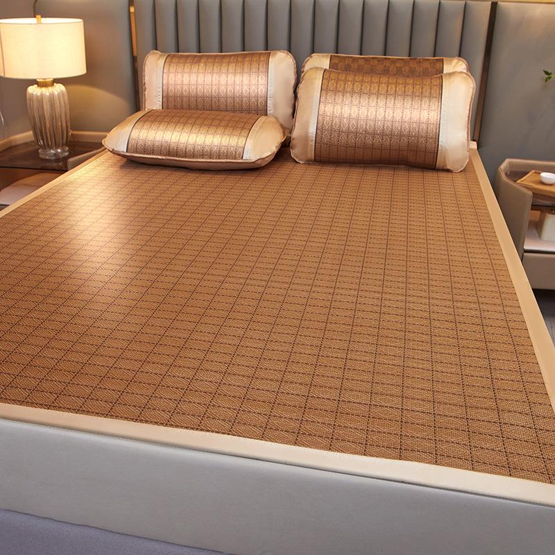Classic Ice Vine Summer Sleeping Mat Comfortable Summer Cooling Mattress Topper with Strap Non-Slip Home Decor for Single Double 90x200cm Only mat
Classic Ice Vine Summer Sleeping Mat Comfortable Summer Cooling Mattress Topper with Strap Non-Slip Home Decor for Single Double 90x200cm Only mat