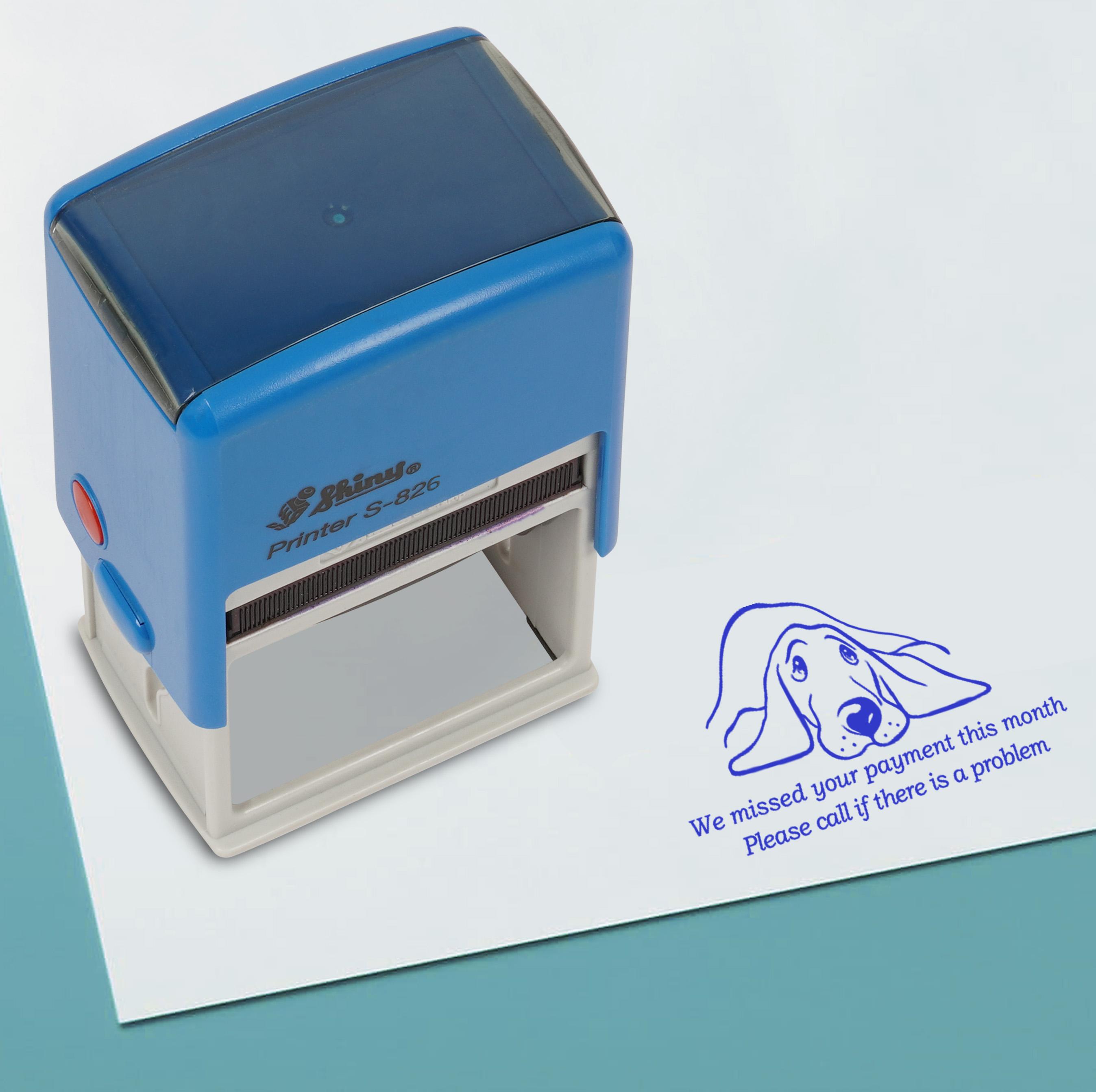 Printtoo We Missed Your Payment This Month Self Inking Rubber Stamp Pre,Inked Office Stamp, Home Office Business Stationery, 41 x 24 mm, Blue - 41 x 24 mm синій
Printtoo We Missed Your Payment This Month Self Inking Rubber Stamp Pre,Inked Office Stamp, Home Office Business Stationery, 41 x 24 mm, Blue - 41 x 24 mm синій