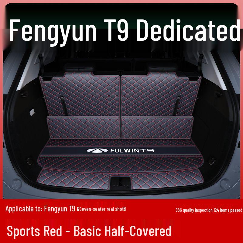 Chery Fengyun T9 Trunk Mat for Seven-Seater - Tail Box Decorative Car Accessory Seven-Seater without Third Row Pull String
Chery Fengyun T9 Trunk Mat for Seven-Seater - Tail Box Decorative Car Accessory Seven-Seater without Third Row Pull String