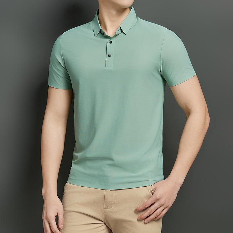 Футболка поло с короткими рукавами Traceless Ice Silk, мужская, высококачественная, повседневная, крутая, рабочая одежда, однотонная рубашка с лацканами 5XL светло-зеленый
Футболка поло с короткими рукавами Traceless Ice Silk, мужская, высококачественная, повседневная, крутая, рабочая одежда, однотонная рубашка с лацканами 5XL светло-зеленый