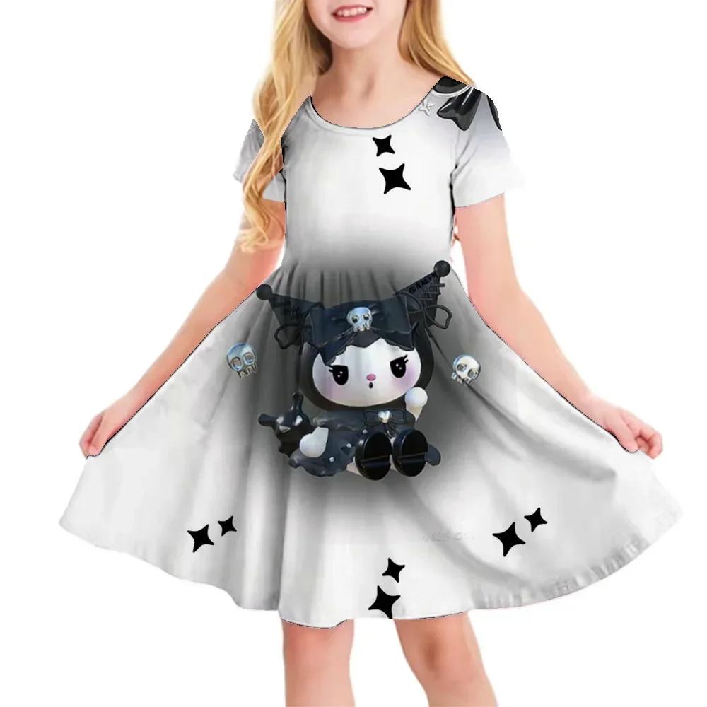 Sanrio Новое Летнее Платье для Девочек Модное Мультяшное Милое Киннаморолл и Хелло Китти Платье с 3D-печатью Детская Одежда с Коротким Рукавом Принцессы 100
Sanrio Новое Летнее Платье для Девочек Модное Мультяшное Милое Киннаморолл и Хелло Китти Платье с 3D-печатью Детская Одежда с Коротким Рукавом Принцессы 100