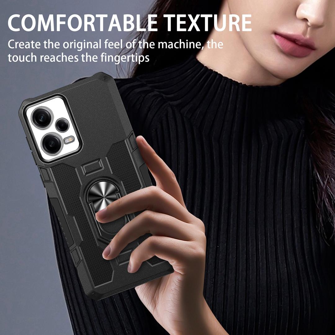 Kickstand Phone Case for Xiaomi Redmi Note 12 Pro 5G/Note 12 Pro Speed 5G/Poco X5 Pro 5G,PC+TPU Shockproof Cover Black
Kickstand Phone Case for Xiaomi Redmi Note 12 Pro 5G/Note 12 Pro Speed 5G/Poco X5 Pro 5G,PC+TPU Shockproof Cover Black