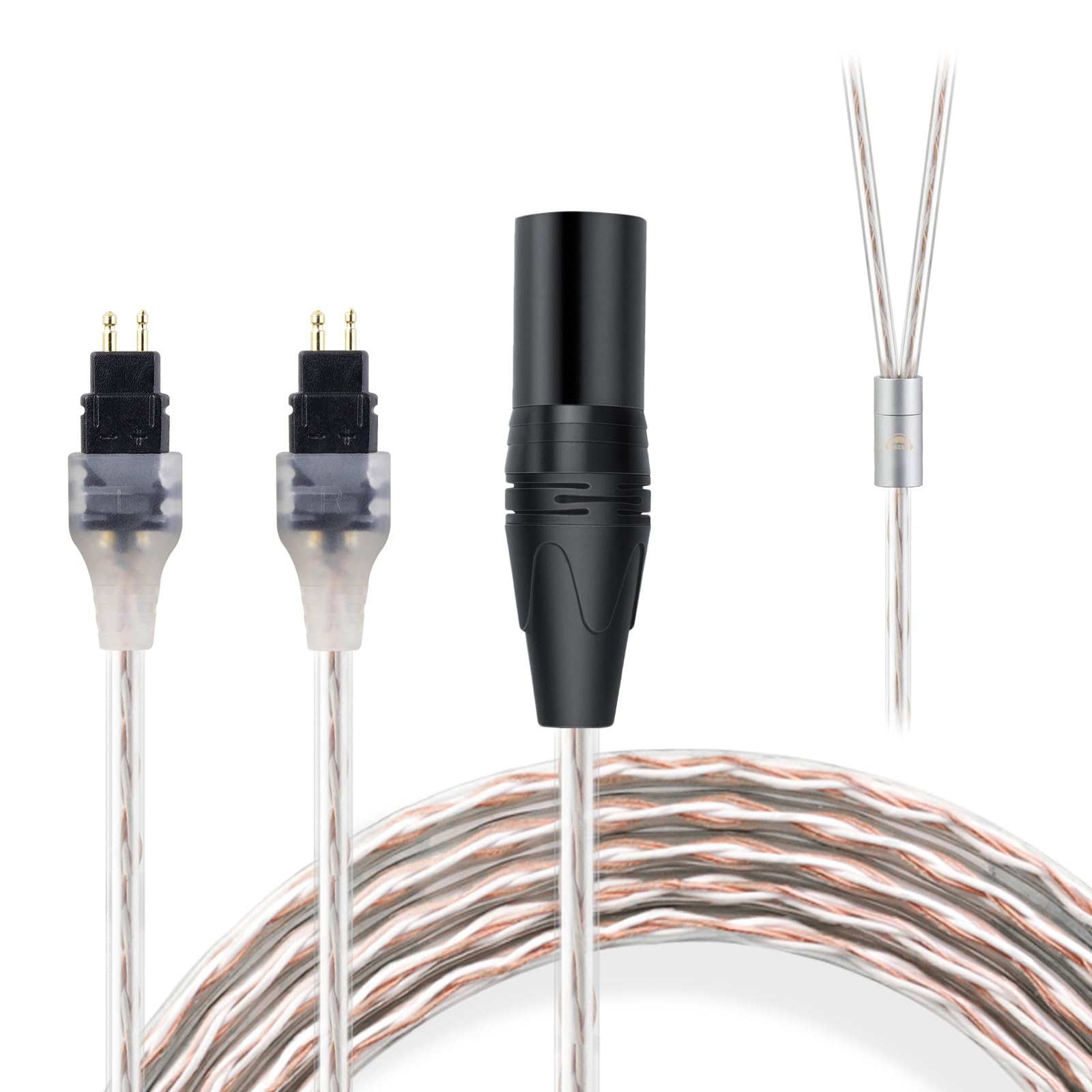 okcsc JBX Headphone Cable HD580 Recable for For SENNHEISER Compatible with OFC Length 4Pin XLR Earphones/Headphones HD600, HD650, HD25, HD660S, HD565,
okcsc JBX Headphone Cable HD580 Recable for For SENNHEISER Compatible with OFC Length 4Pin XLR Earphones/Headphones HD600, HD650, HD25, HD660S, HD565,