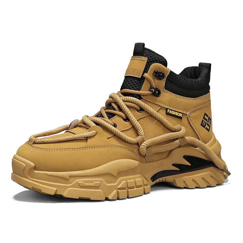 New Classic Men s Sneakers High Help Thick Bottom workwear Casual Shoes for Youth Outdoor Lightweight Sports Running Shoes 39
New Classic Men s Sneakers High Help Thick Bottom workwear Casual Shoes for Youth Outdoor Lightweight Sports Running Shoes 39