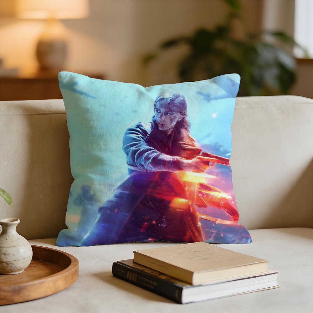 Hot Cool Games BBattlefield Cushion Cover Short plush pillowcase for bed sofa carwashable 30x30cm
Hot Cool Games BBattlefield Cushion Cover Short plush pillowcase for bed sofa carwashable 30x30cm