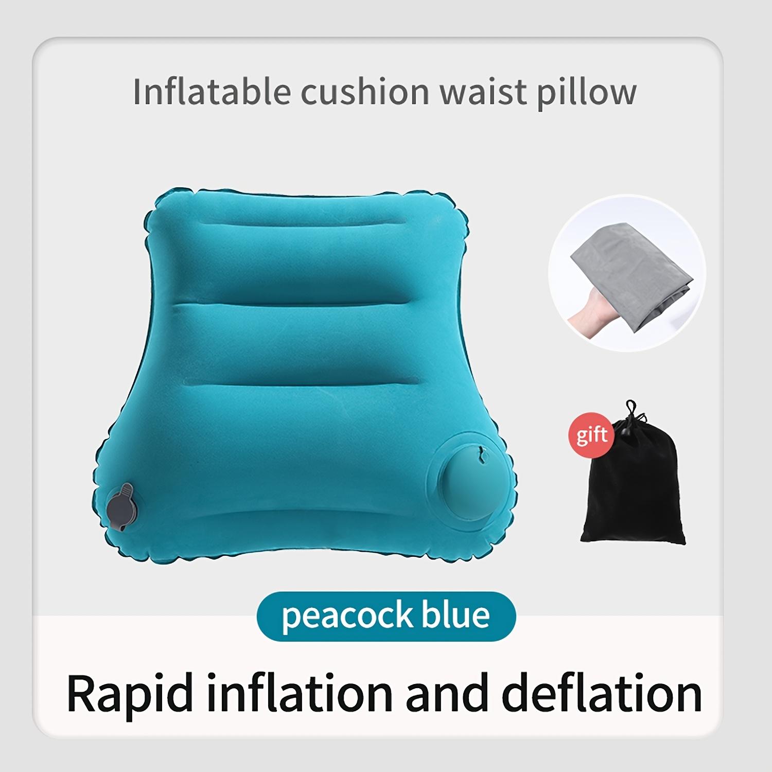 1pc Ergonomic Inflatable Lumbar Support Pillow, Portable Pressure Relief Cushion for Office Chair, Travel Waist Protector синий
1pc Ergonomic Inflatable Lumbar Support Pillow, Portable Pressure Relief Cushion for Office Chair, Travel Waist Protector синий