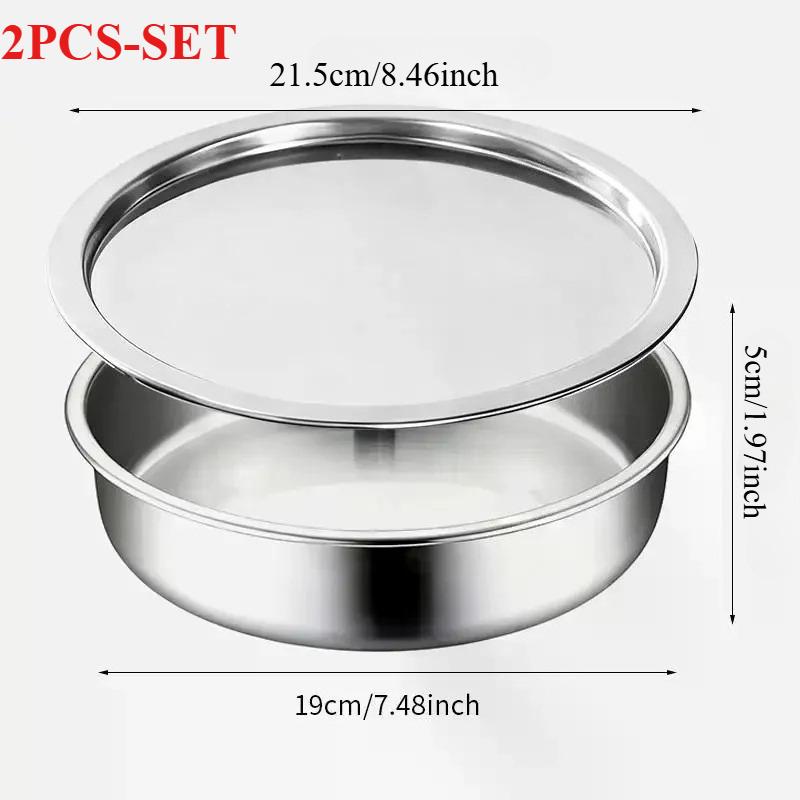 Stainless Steel Steamed Egg Bowl with Lid, Kitchen Accessories, Practical Kitchen Tools, Daily Home Kitchen Items
Stainless Steel Steamed Egg Bowl with Lid, Kitchen Accessories, Practical Kitchen Tools, Daily Home Kitchen Items
