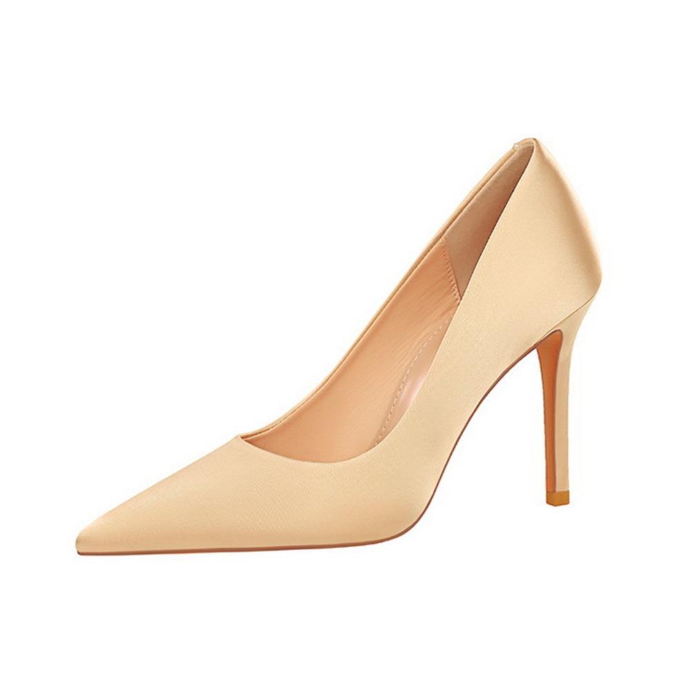 Banquet High Heels Women, Pointed Head, Shallow , High-end Silk Satin, One Pedal, Stiletto, Sexy Single Shoes for Women DS-8358 34 шампанского
Banquet High Heels Women, Pointed Head, Shallow , High-end Silk Satin, One Pedal, Stiletto, Sexy Single Shoes for Women DS-8358 34 шампанского