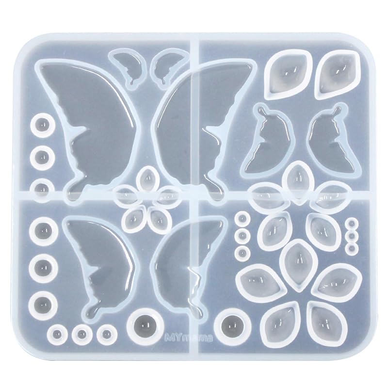 MYmama silicone mold butterfly and flowers silicon mold deco parts resin mold butterfly flower handicraft supplies
MYmama silicone mold butterfly and flowers silicon mold deco parts resin mold butterfly flower handicraft supplies