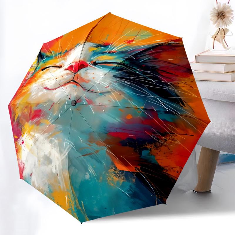 1pc Automatic Open/Close Umbrella with 8-Rib Heavy-Duty Windproof Frame, Automatic Folding Compact Travel Umbrella for Men & W (as the picture,Iron&8K)
1pc Automatic Open/Close Umbrella with 8-Rib Heavy-Duty Windproof Frame, Automatic Folding Compact Travel Umbrella for Men & W (as the picture,Iron&8K)
