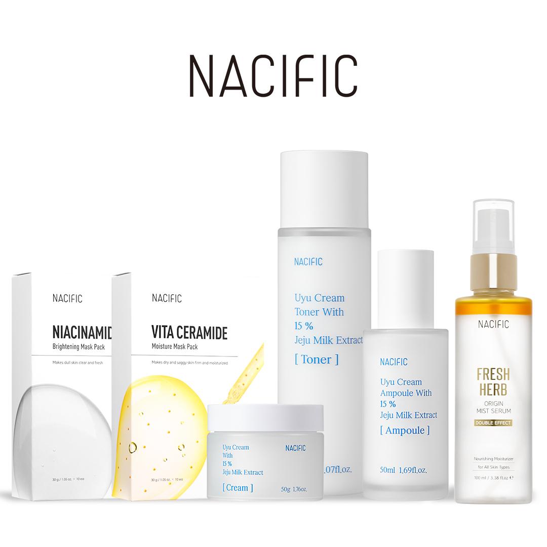 NACIFIC Спеціальний набір VVIP (Uyu Triple, Mist Serum, Vita Mask pack(10шт), Маска з ніацину(10шт))
NACIFIC Спеціальний набір VVIP (Uyu Triple, Mist Serum, Vita Mask pack(10шт), Маска з ніацину(10шт))