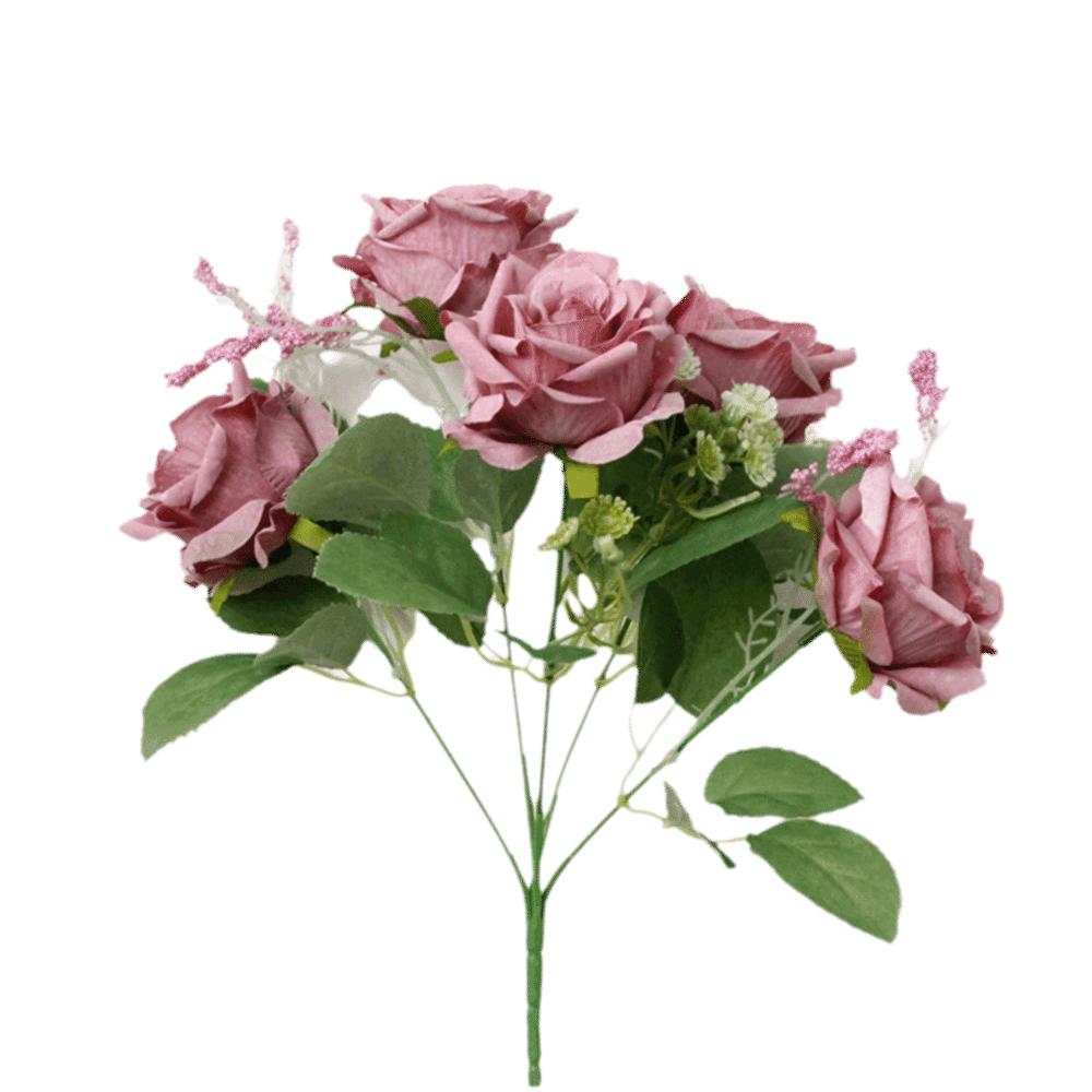 Lifelike 5 Heads Artificial Flowers Simulated Silk Silk Fake Flowers Hand Holding Rose Party Supplies фиолетовый
Lifelike 5 Heads Artificial Flowers Simulated Silk Silk Fake Flowers Hand Holding Rose Party Supplies фиолетовый