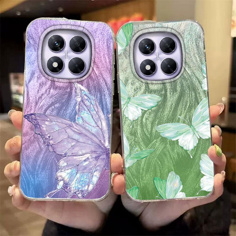 Purple Butterfly Phone Cases For Xiaomi Redmi Note 14 13 Pro 14C 13C A5 A4 A3 13T 14T Schmetterlinge Silicone Couple Funda Cover Poco X7 Pro білий
Purple Butterfly Phone Cases For Xiaomi Redmi Note 14 13 Pro 14C 13C A5 A4 A3 13T 14T Schmetterlinge Silicone Couple Funda Cover Poco X7 Pro білий
