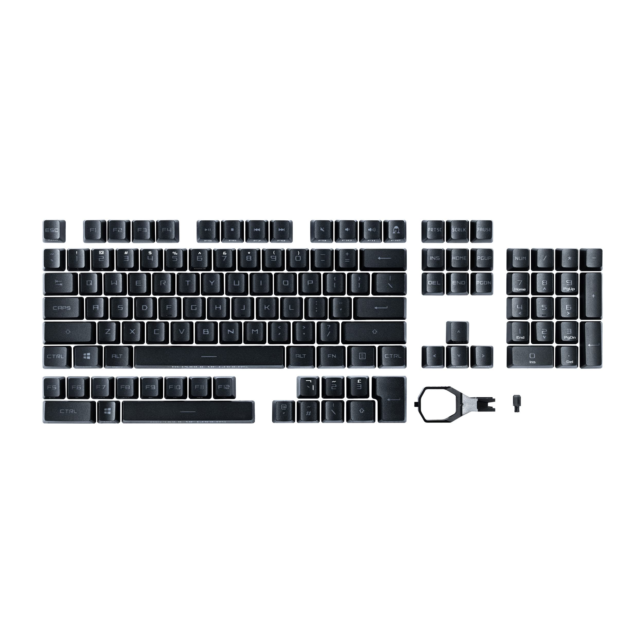 ASUS ROG PBT Doubleshot Keycap RX shot Set/для перемикача/матеріал PBT/клавіатура/подвійне формування/
ASUS ROG PBT Doubleshot Keycap RX shot Set/для перемикача/матеріал PBT/клавіатура/подвійне формування/
