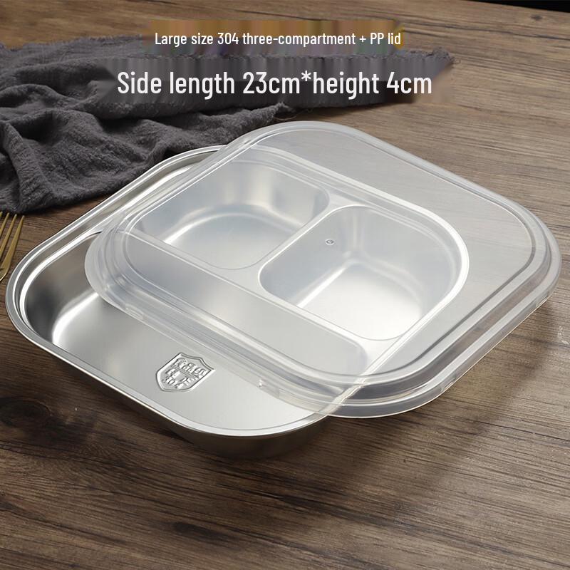 Abay 304 Stainless Steel Divided Lunch Tray
Abay 304 Stainless Steel Divided Lunch Tray