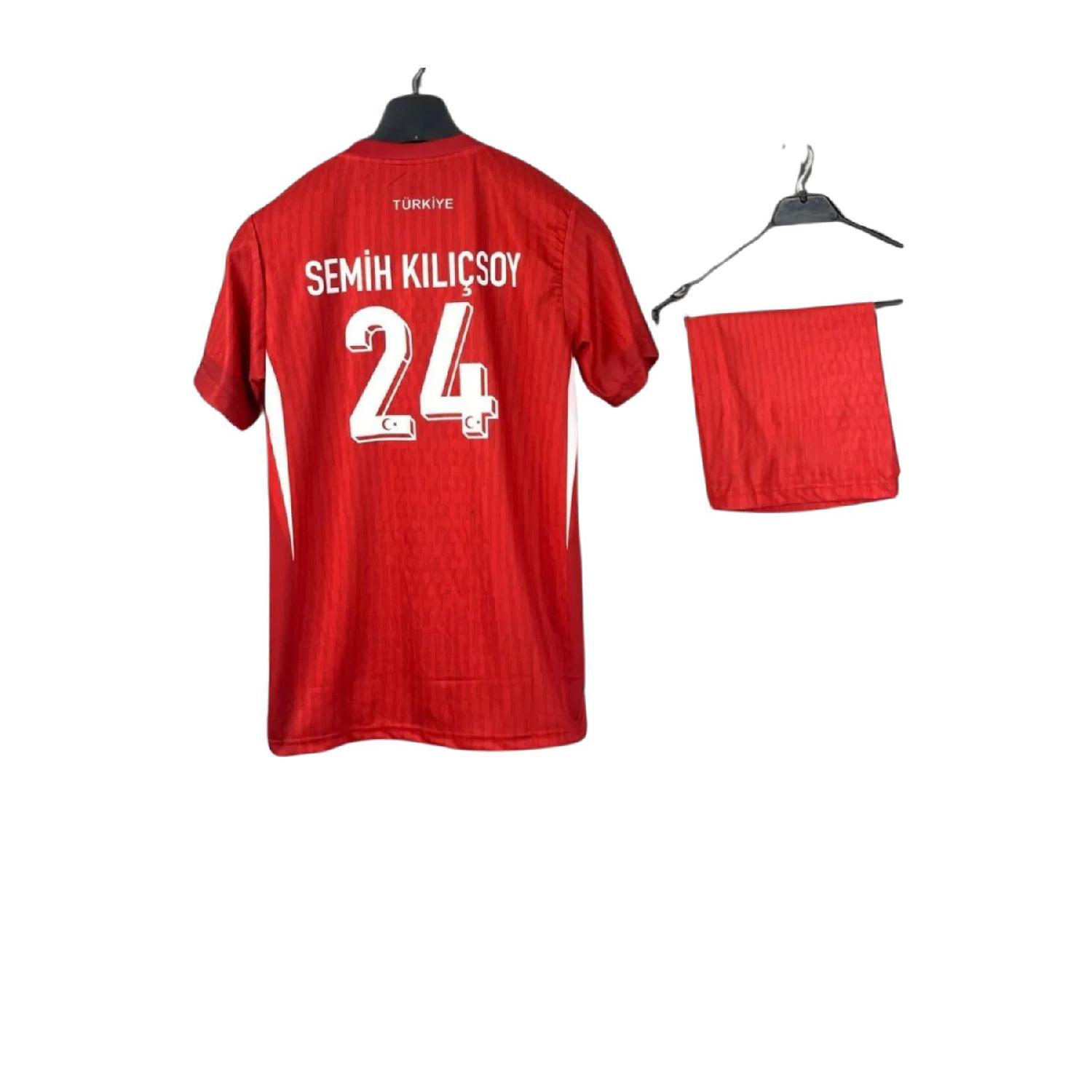 Semih Klsoy Trkiye Euro 2024 Red Kids Jersey (jersey-shorts-socks-bracelet) Set Of 4 3-4 Yaş чистый
Semih Klsoy Trkiye Euro 2024 Red Kids Jersey (jersey-shorts-socks-bracelet) Set Of 4 3-4 Yaş чистый