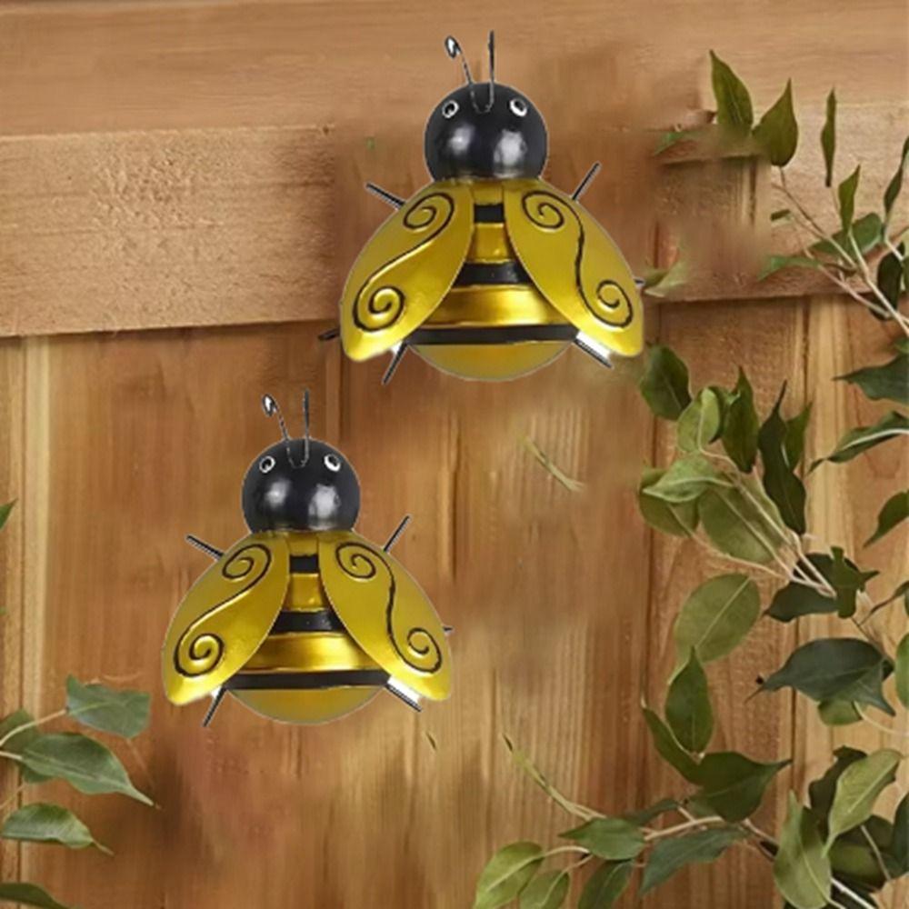 Unique Wall Hanging Sculpture Cute Little Bee Statue Modern Bee Wall Art Ornaments Outdoor S
Unique Wall Hanging Sculpture Cute Little Bee Statue Modern Bee Wall Art Ornaments Outdoor S