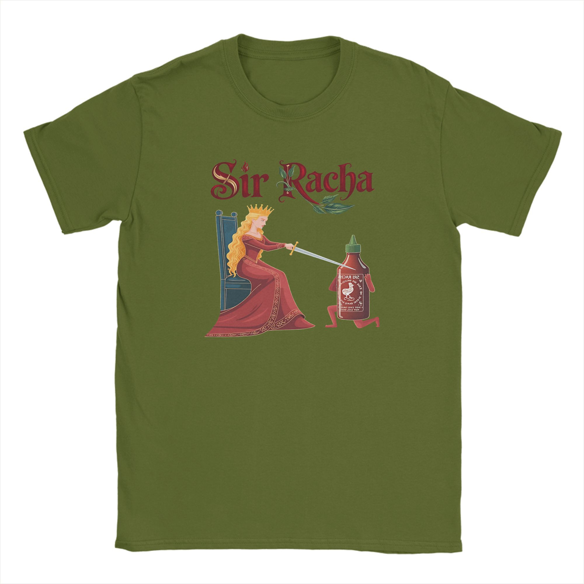 Sir Racha 100 Cotton T Shirt For Adult Summer Funny Hot Sauce Medieval Meme Y2K Cool Tee Shirt Plus Size Casual Clothing 4XL
Sir Racha 100 Cotton T Shirt For Adult Summer Funny Hot Sauce Medieval Meme Y2K Cool Tee Shirt Plus Size Casual Clothing 4XL