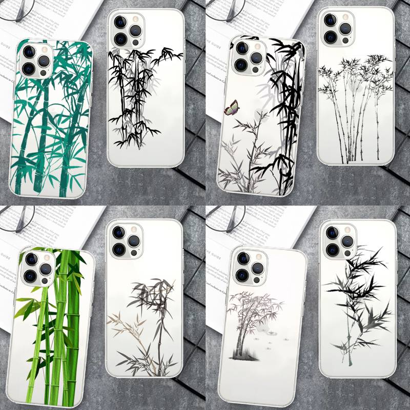 Chinese Style Bamboo Phone Case Transparent Fundas Cover For Iphone Se 5 6 6 S 7 8 Plus Xr X Xs Max 11 12 13 Mini Pro Max
Chinese Style Bamboo Phone Case Transparent Fundas Cover For Iphone Se 5 6 6 S 7 8 Plus Xr X Xs Max 11 12 13 Mini Pro Max