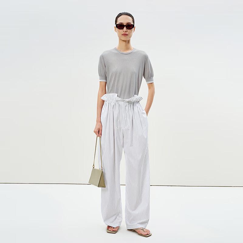 LESS 2025 Summer Cotton Blend Loose Straight-Leg Pants S
LESS 2025 Summer Cotton Blend Loose Straight-Leg Pants S
