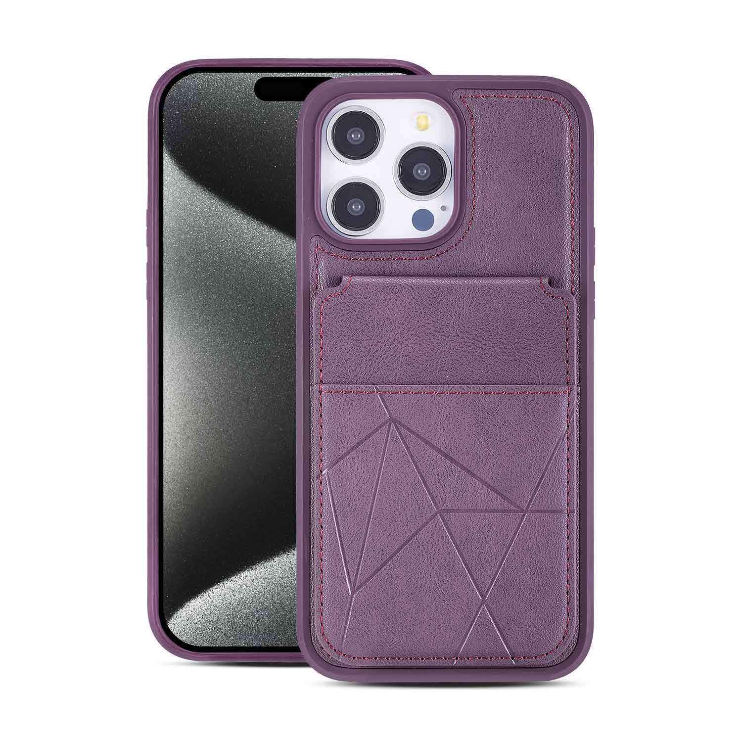 Niche Leather Card Holder Phone Case with 2-in-1 Stand for iPhone 17 Pro Max iPhone 17 фиолетовый
Niche Leather Card Holder Phone Case with 2-in-1 Stand for iPhone 17 Pro Max iPhone 17 фиолетовый