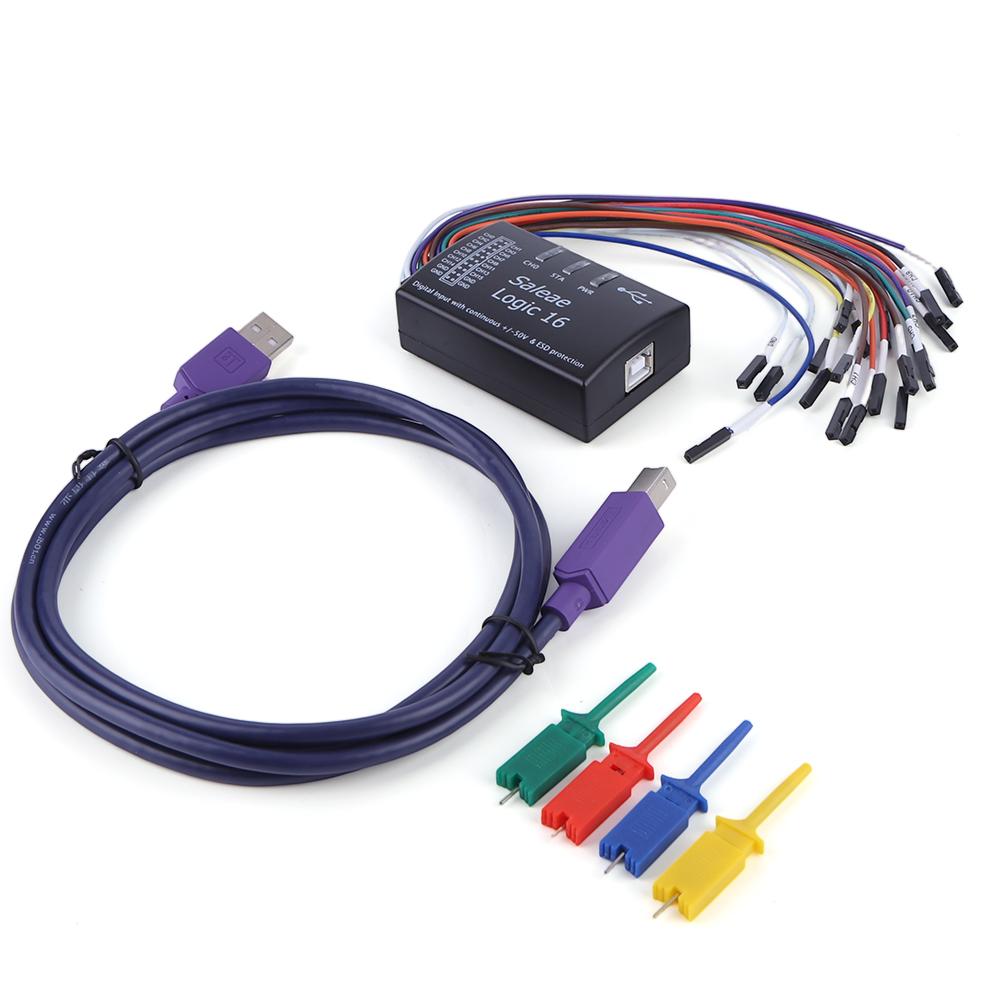 USB Logic Analyzer 100M Maximum Sampling Rate Parameters Setting Instruments USB2.0 Cable Multi System for Official Version China Mainland
USB Logic Analyzer 100M Maximum Sampling Rate Parameters Setting Instruments USB2.0 Cable Multi System for Official Version China Mainland