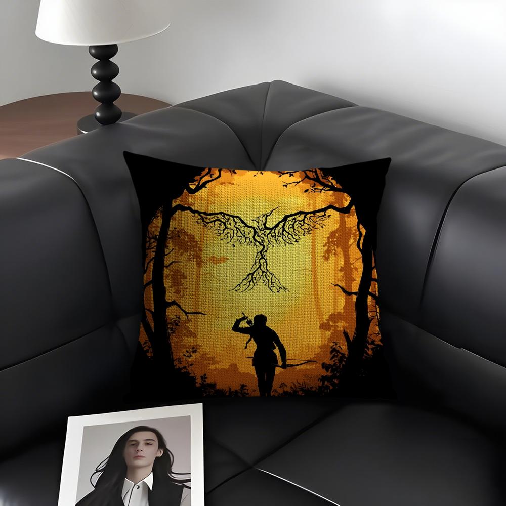 The HHunger Games Cushion Cover Natural Linen Organic Fabric DoubleSided Printing Sofa Home Decor Gift Pillow Case 30x30cm
The HHunger Games Cushion Cover Natural Linen Organic Fabric DoubleSided Printing Sofa Home Decor Gift Pillow Case 30x30cm