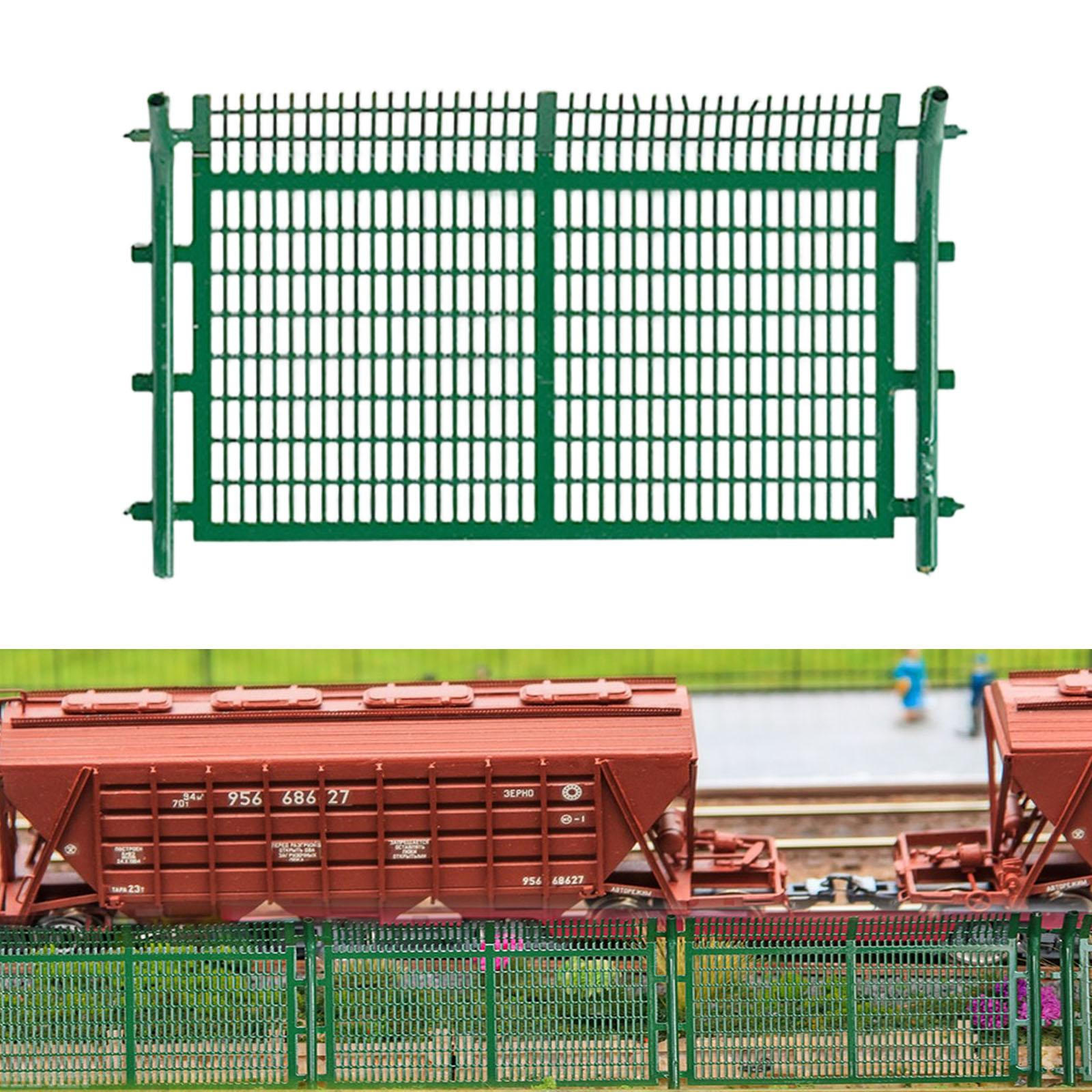 1/64 Model Railway Scenery Fence Layout Prop Mini Railroad Fencing for Micro Landscape Decor 1 Section
1/64 Model Railway Scenery Fence Layout Prop Mini Railroad Fencing for Micro Landscape Decor 1 Section