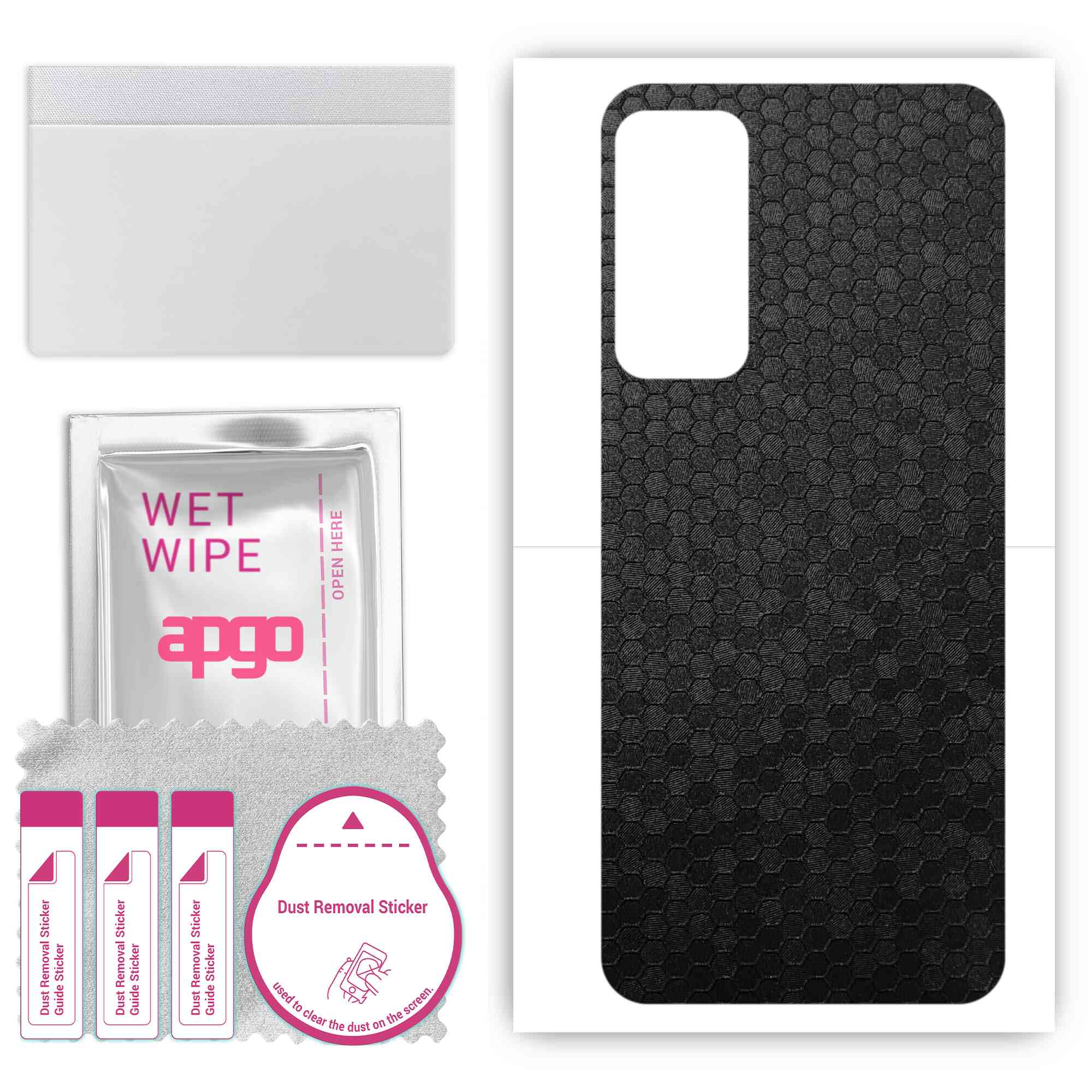 apgo Protective Skin Sticker for the back compatible with Honor Play 5T Pro, Wrap Film, Foil, Vinyl - Pattern Black Honeycomb
apgo Protective Skin Sticker for the back compatible with Honor Play 5T Pro, Wrap Film, Foil, Vinyl - Pattern Black Honeycomb