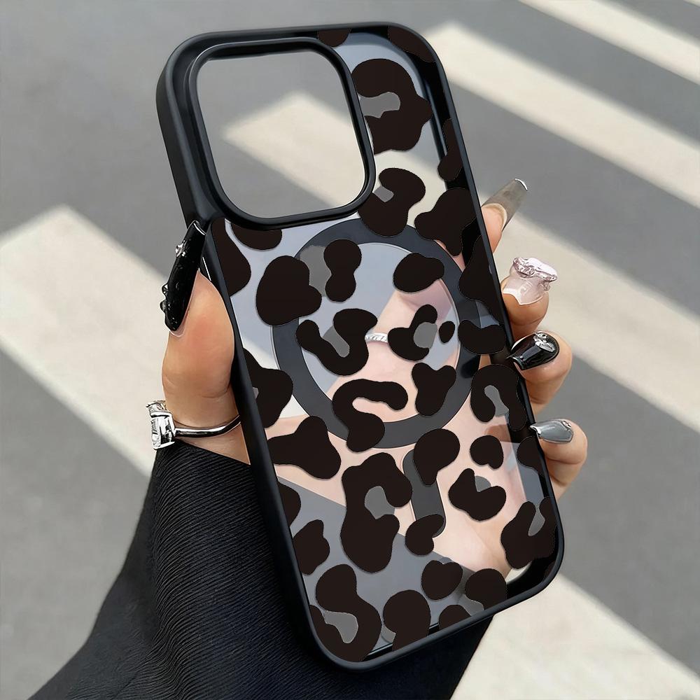 Leopard Print Phone Case For iPhone 17 Pro Case iPhone 16 15 13 12 11 14 Pro Max Matte Magsafe Magnetic Wireless Charge Cover iPhone 15
Leopard Print Phone Case For iPhone 17 Pro Case iPhone 16 15 13 12 11 14 Pro Max Matte Magsafe Magnetic Wireless Charge Cover iPhone 15