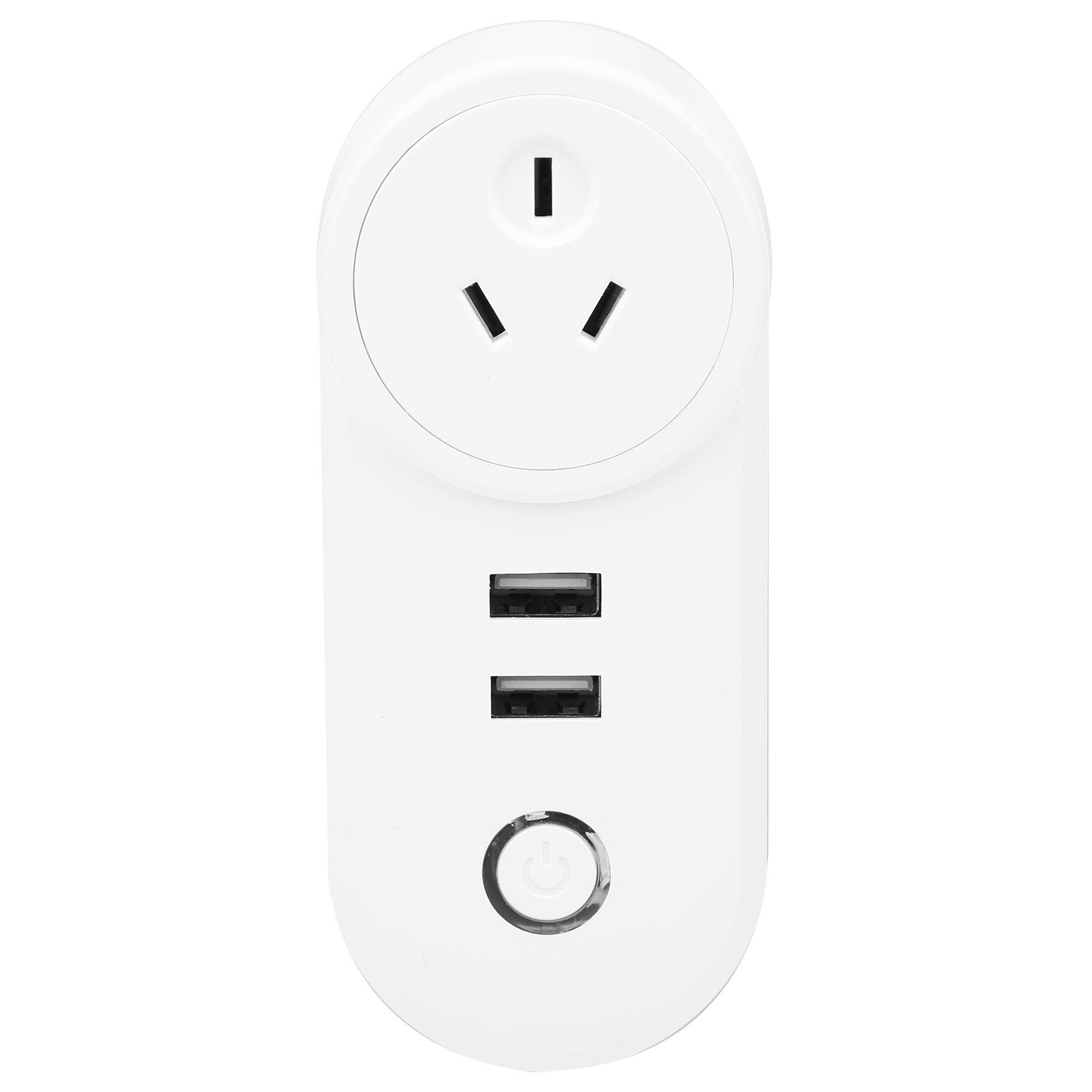WIFI интеллектуальная розетка беспроводная с USB-портом и дистанционным управлением, вилка AU 100‑240 В переменного тока
WIFI интеллектуальная розетка беспроводная с USB-портом и дистанционным управлением, вилка AU 100‑240 В переменного тока