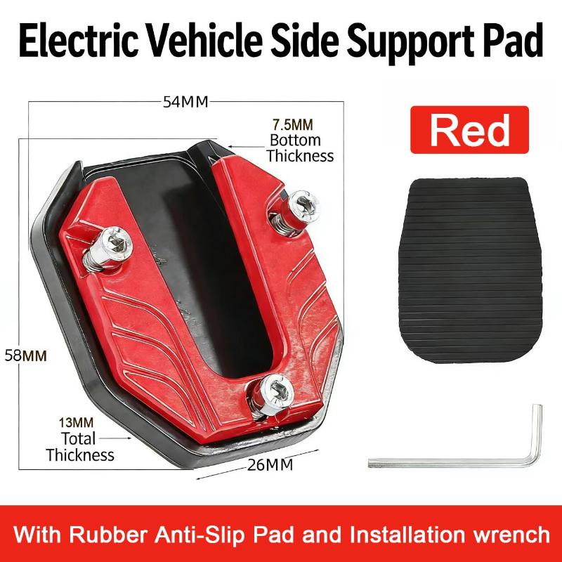 Motorcycle Bike Scooter Foot Pad Support Plate Aluminum Alloy Kickstand Extender Accessories Side Stand Extension красный
Motorcycle Bike Scooter Foot Pad Support Plate Aluminum Alloy Kickstand Extender Accessories Side Stand Extension красный