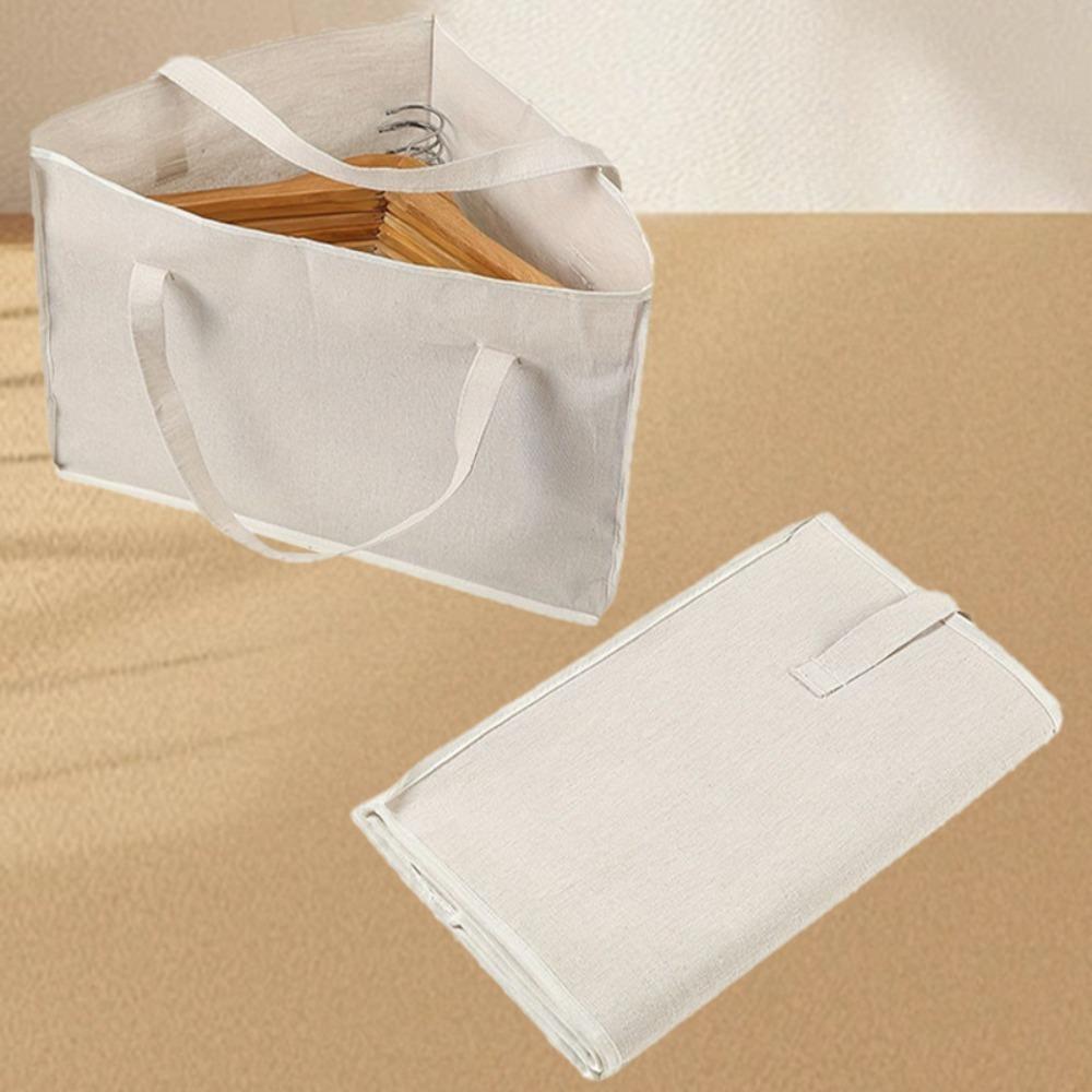 Space-saving Hanger Storage Bag - Foldable Fabric Organizer, Portable Tote with Handles, Fits All Hanger Types бежевый
Space-saving Hanger Storage Bag - Foldable Fabric Organizer, Portable Tote with Handles, Fits All Hanger Types бежевый