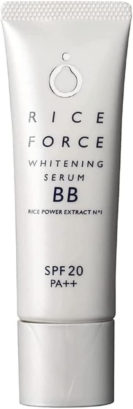 Rice Force Whitening Serum BB (Natural) Medicated Whitening Foundation, Quasi-drug, Rice Power No. 1, Addresses Dryness, Pores, Dullness, Shine, and
Rice Force Whitening Serum BB (Natural) Medicated Whitening Foundation, Quasi-drug, Rice Power No. 1, Addresses Dryness, Pores, Dullness, Shine, and