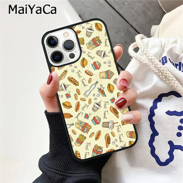 Hamburger Fries Pizza Fast Food Phone Case Cover For iPhone 17 Air 16 16e 15 plus 11 12 13 14 pro max coque iPhone 15pro max
Hamburger Fries Pizza Fast Food Phone Case Cover For iPhone 17 Air 16 16e 15 plus 11 12 13 14 pro max coque iPhone 15pro max